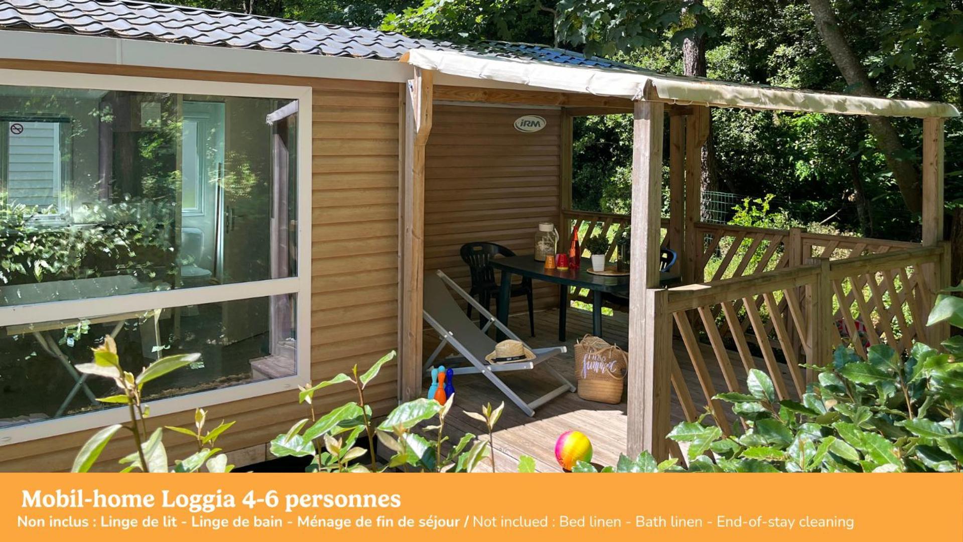 Mobile Home Loggia 4-6 Personnes